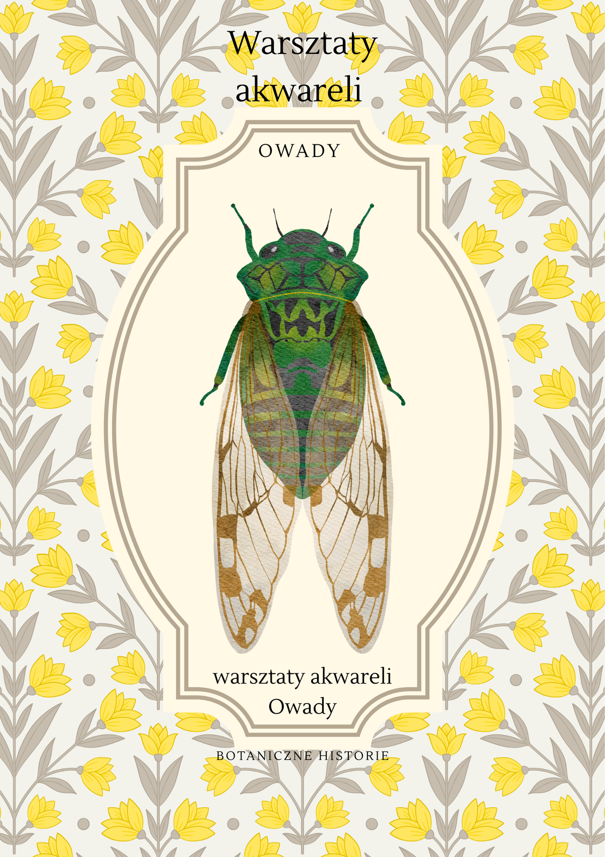 Warsztaty akwareli/ Owady